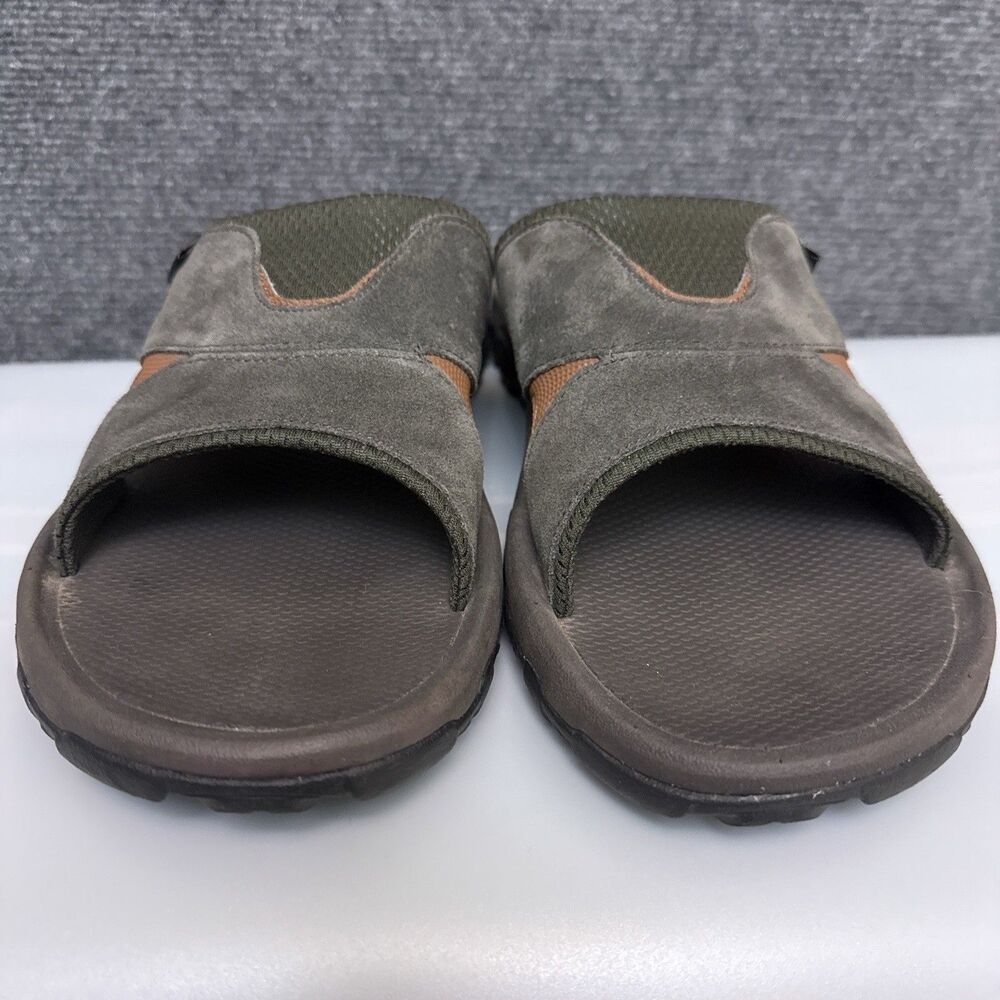 Teva Katavi Slide Mens Sandals Brown Suede 1019195 Size 12 Outdoor Sport Casual - Picture 2 of 8